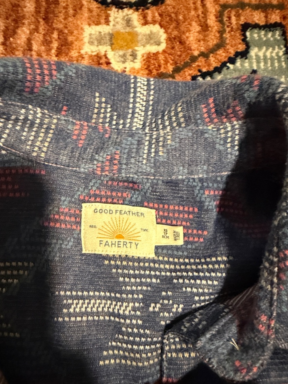 Faherty flannel - Picture 2 of 2